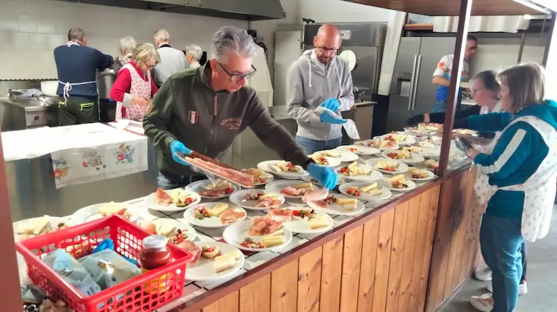 gs castello ciclismo Lurate Caccivio Pranzo di Primavera