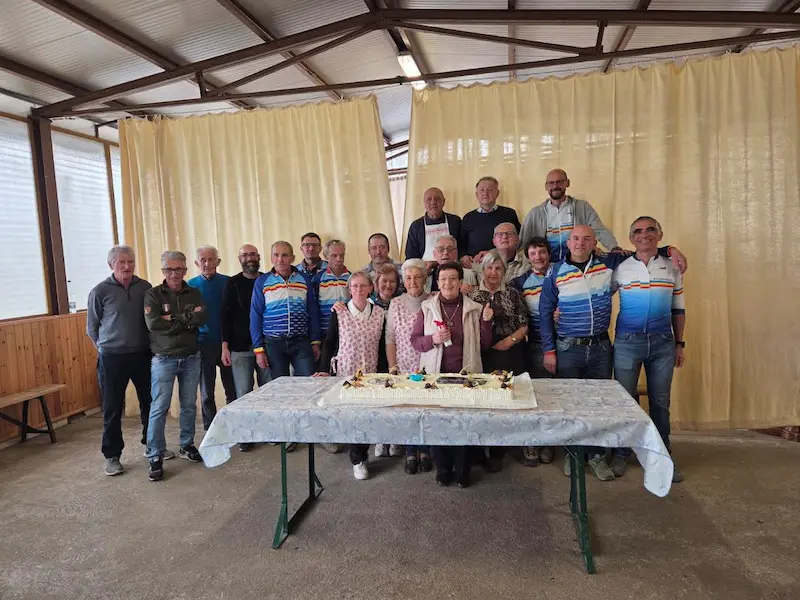 gs castello ciclismo Lurate Caccivio Pranzo di Primavera